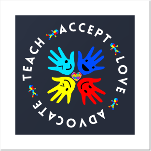 Autism Support Autism Teacher Posters and Art